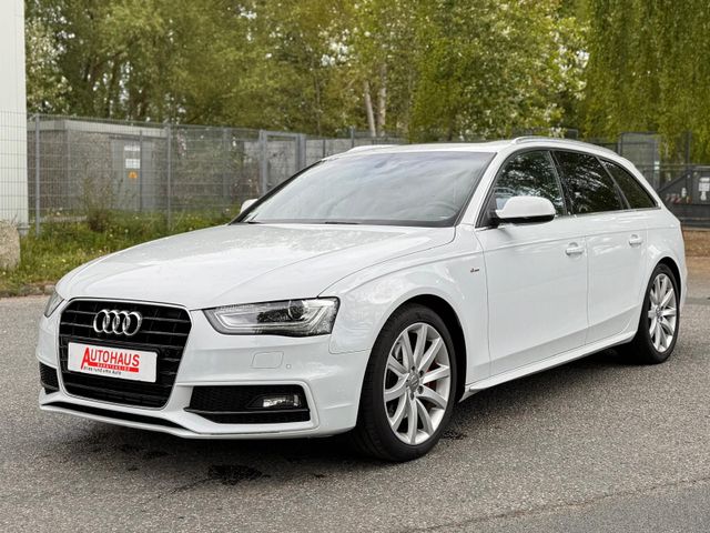 Weißer Audi Avant