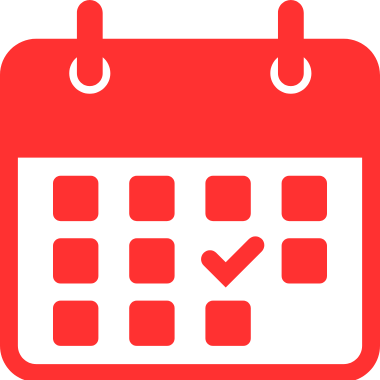 Kalender Icon Rot
