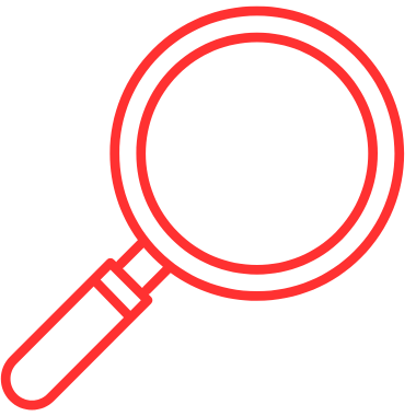 Lupe Icon Rot